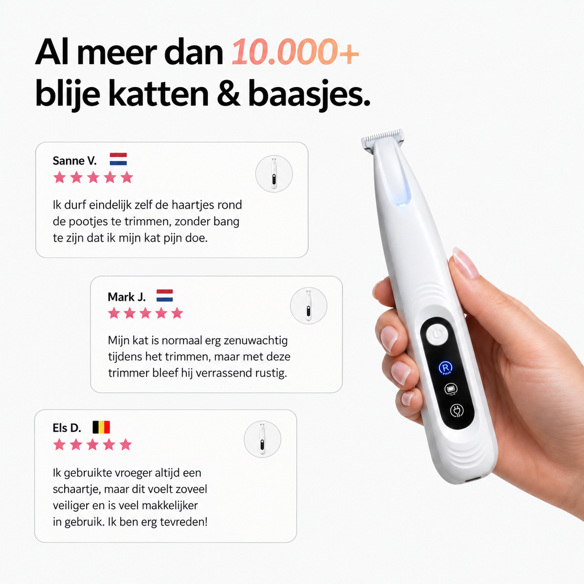 Recensies van testers van de TrimEase